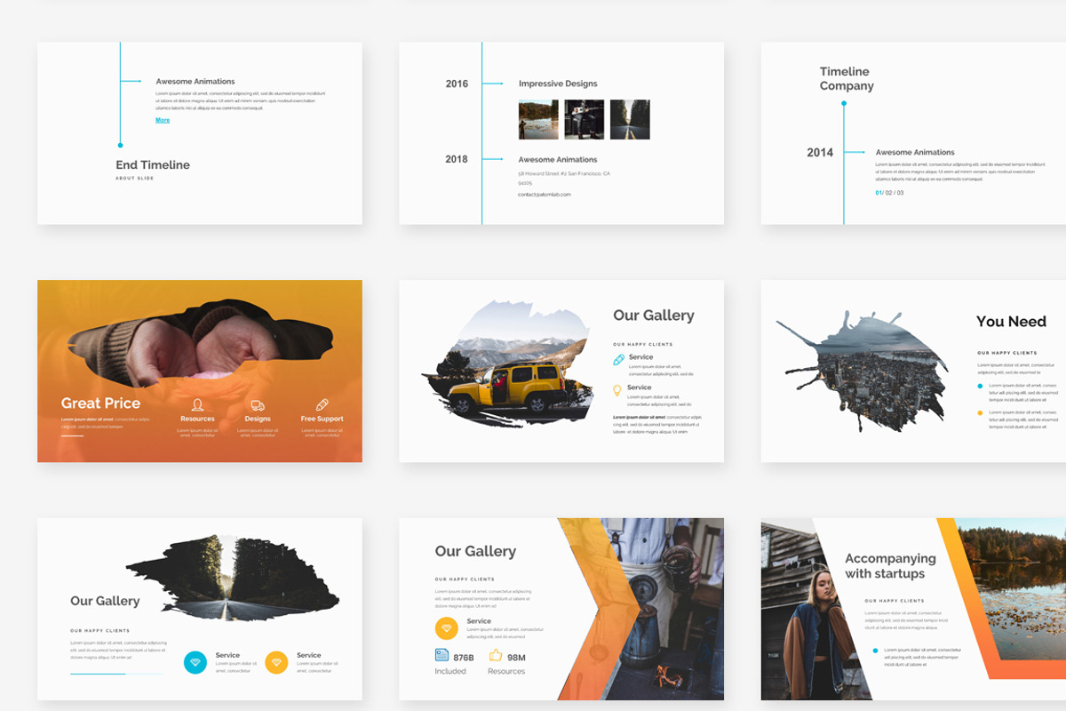 Project Status Powerpoint Bundle, a Presentation Template by One Percent Studio (Photo 18 of 34)