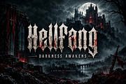 Hellfang, a Blackletter Font by Wow Magic (Thumbnail 5 of 7)
