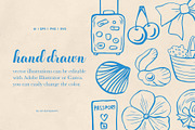 Vacation Vibes Whimsical Set, an Object Illustration by Art Dari Autumn (Thumbnail 13 of 13)