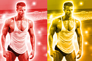 Behind Glow Photoshop action, an Action Add-On by designvillage (Thumbnail 7 of 9)