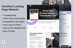 Architect Agency Landing Page