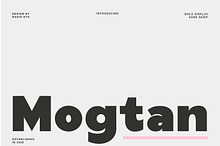 Mogtan Bold Display Sans Font