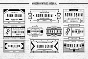30 Vintage Insignia Template, an Object Graphic by pixelpines (Thumbnail 3 of 5)