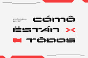 Vancord - Futuristic Display Font, a Font by Typia Nesia (Thumbnail 5 of 14)