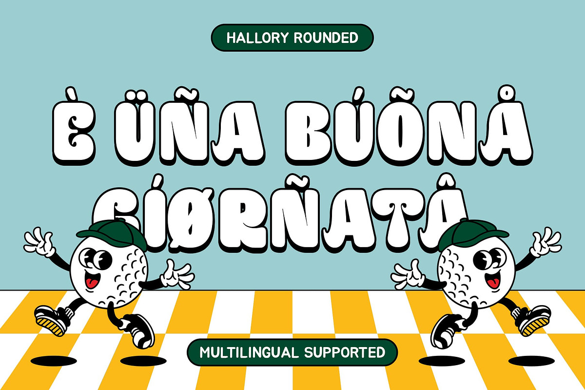Hallory Rounded, a Sans Serif Font by Craft Supply Co. (Photo 6 of 8)