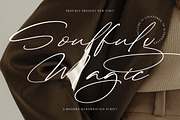 Soulfuly Magic, a Script Font by operatype.co (Thumbnail 1 of 15)