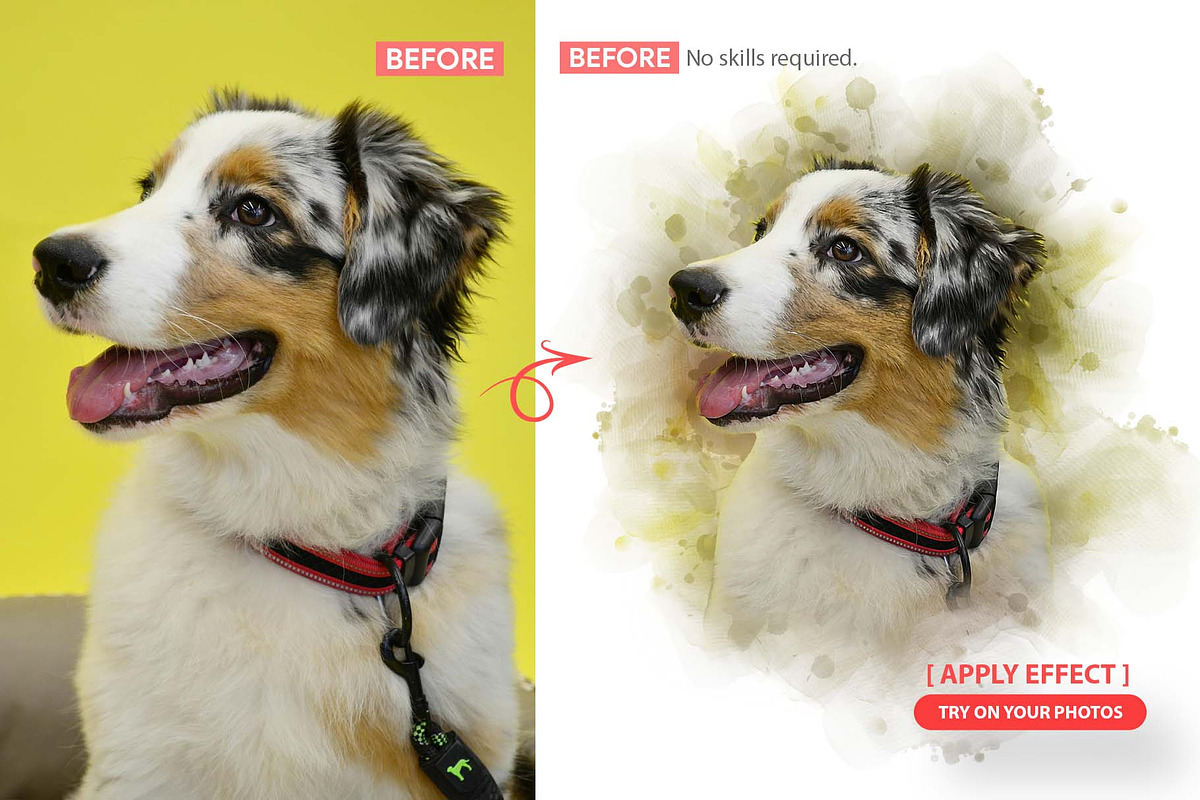 Organic Imperfect Watercolor Action, an Action Add-On by MRI STUDIO (Photo 2 of 13)