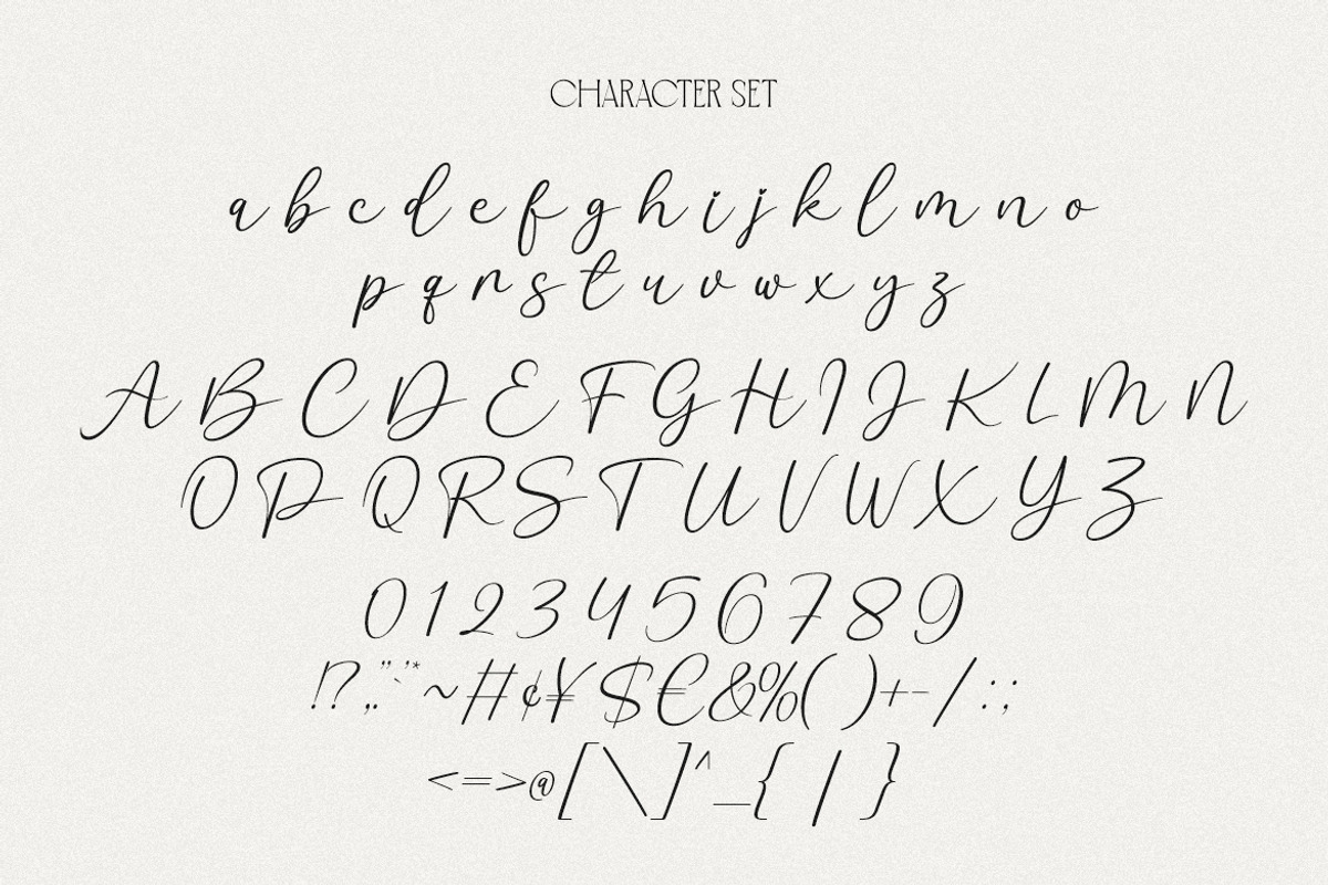 Love Line Handwriting Font, a Handwritten Font by Burhan Afif (Photo 8 of 10)