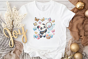 Spring Panda Sublimation Clipart, a Seasonal Illustration by DreamArtGraphic (Thumbnail 3 of 4)