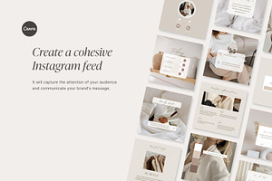 Beige Aesthetic Instagram Templates