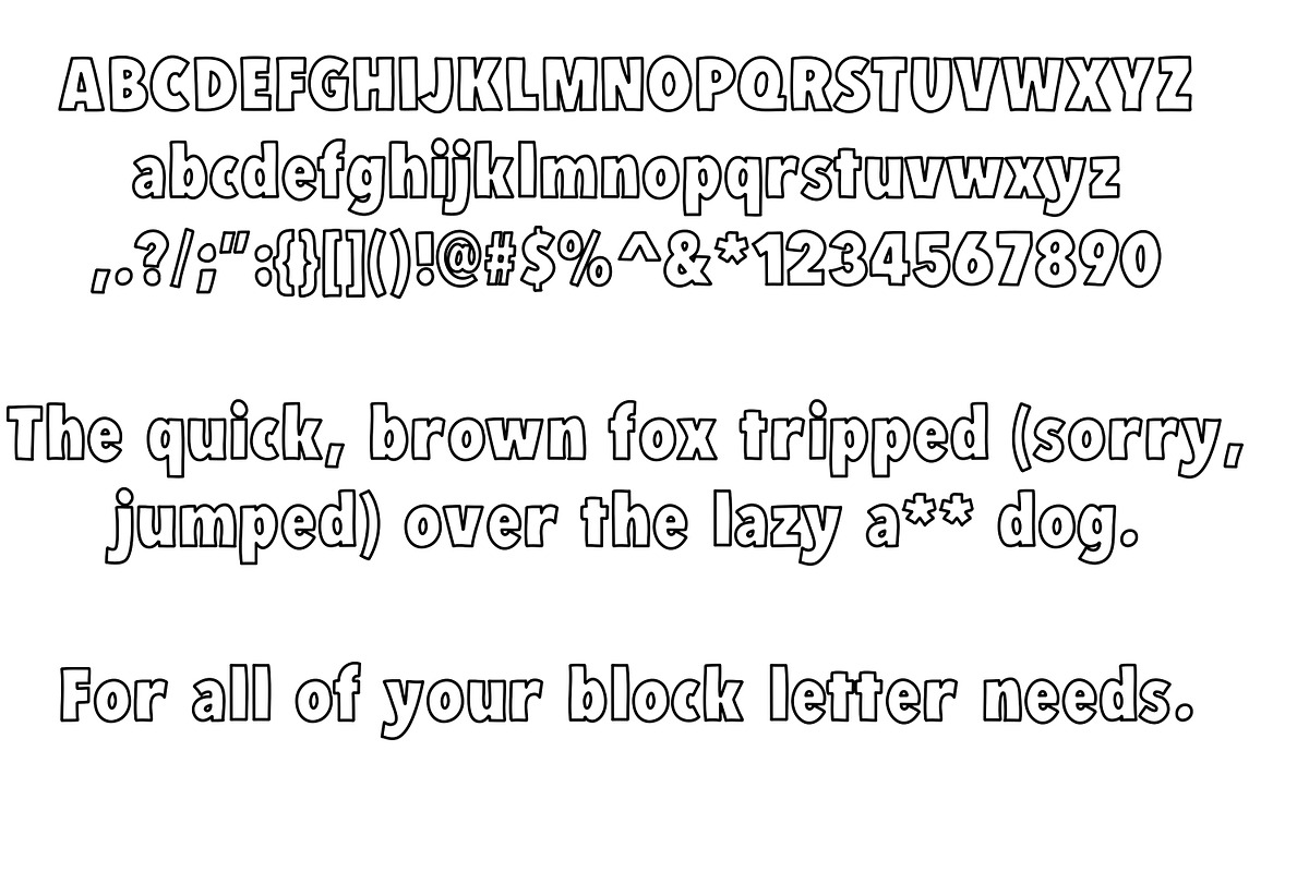 Obnoxious Billboard, a Sans Serif Font by Sunkissed Minimalist (Photo 2 of 4)