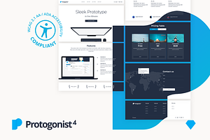 Protogonist 4 | Ultimate UI Kit