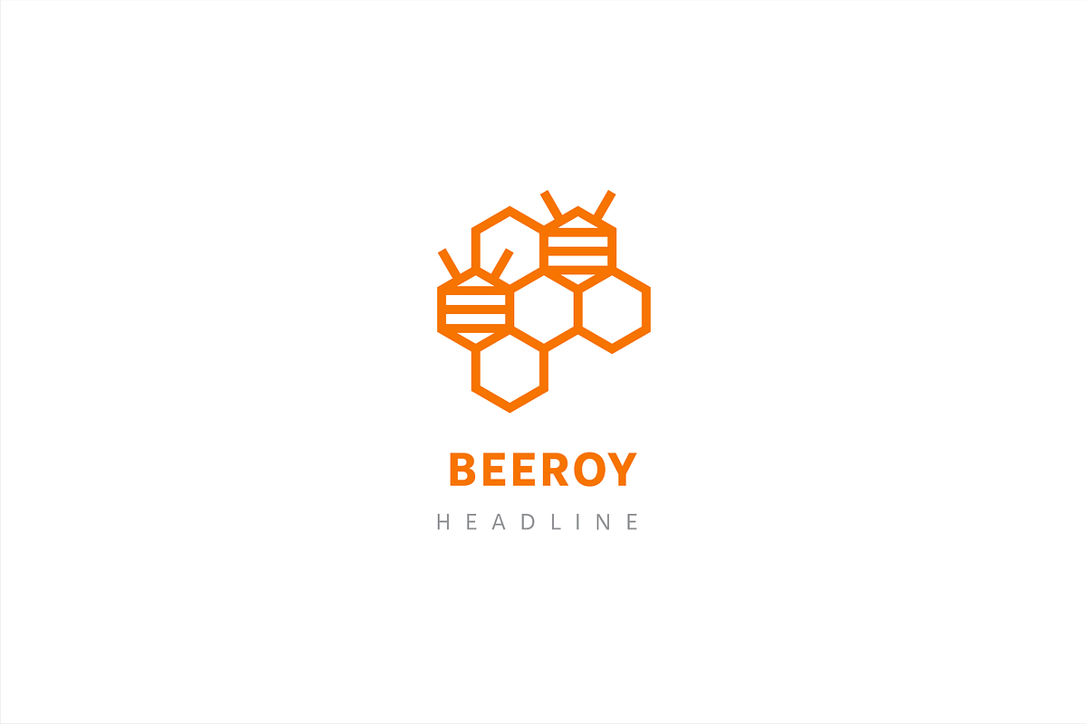 Beeroy logo template., a Branding & Logo Template by Anton Akhmatov (Photo 3 of 3)