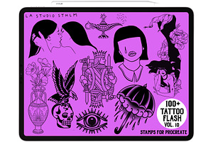 Tattoo Flash Vol. 10 - Stamp Set