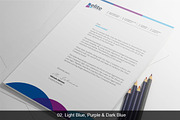 MS Word Letterhead Template, a Stationery Template by ContestDesign (Thumbnail 3 of 6)