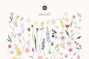 Whimsy & Bright Meadow Flowers, a Decorative Illustration by Kreker Kate (Thumbnail 3 of 10)