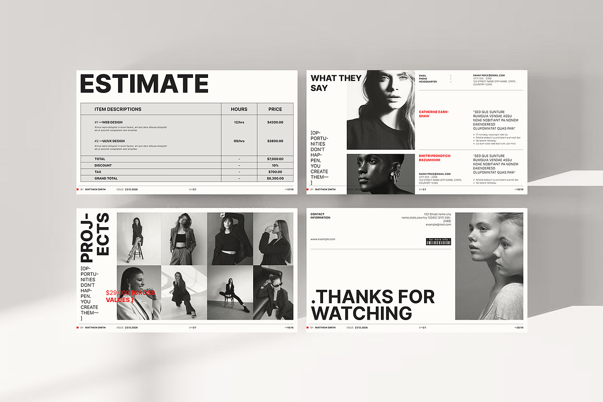 Proposal Presentation Template, a Presentation Template by ArtisanaAura (Photo 13 of 14)