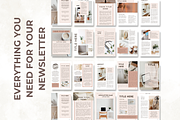 50 Editable Newsletter Templates, a Presentation Template by Digital By Nikoleta (Thumbnail 7 of 10)