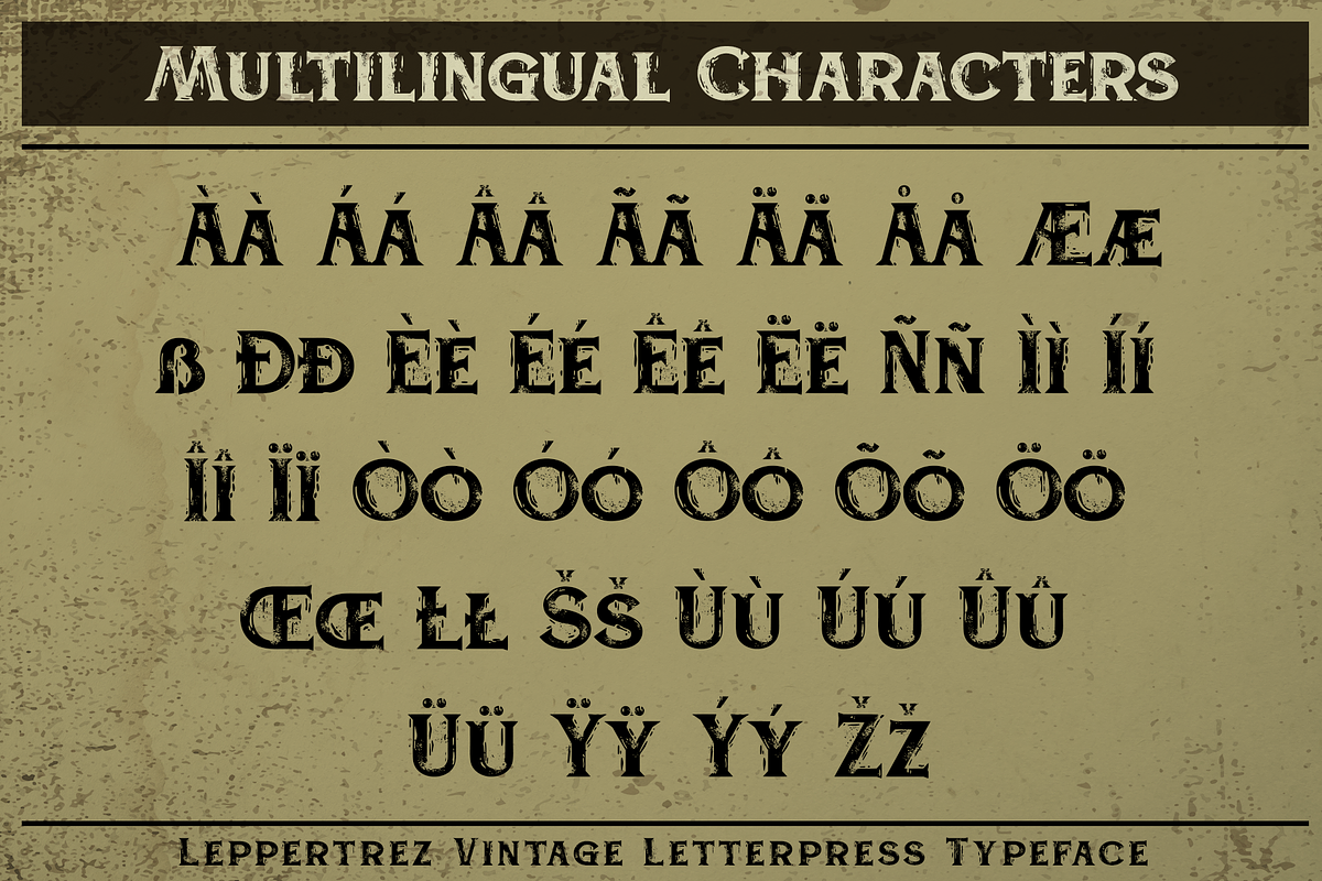 Leppertrez, a Serif Font by ilhamtaro (Photo 9 of 10)