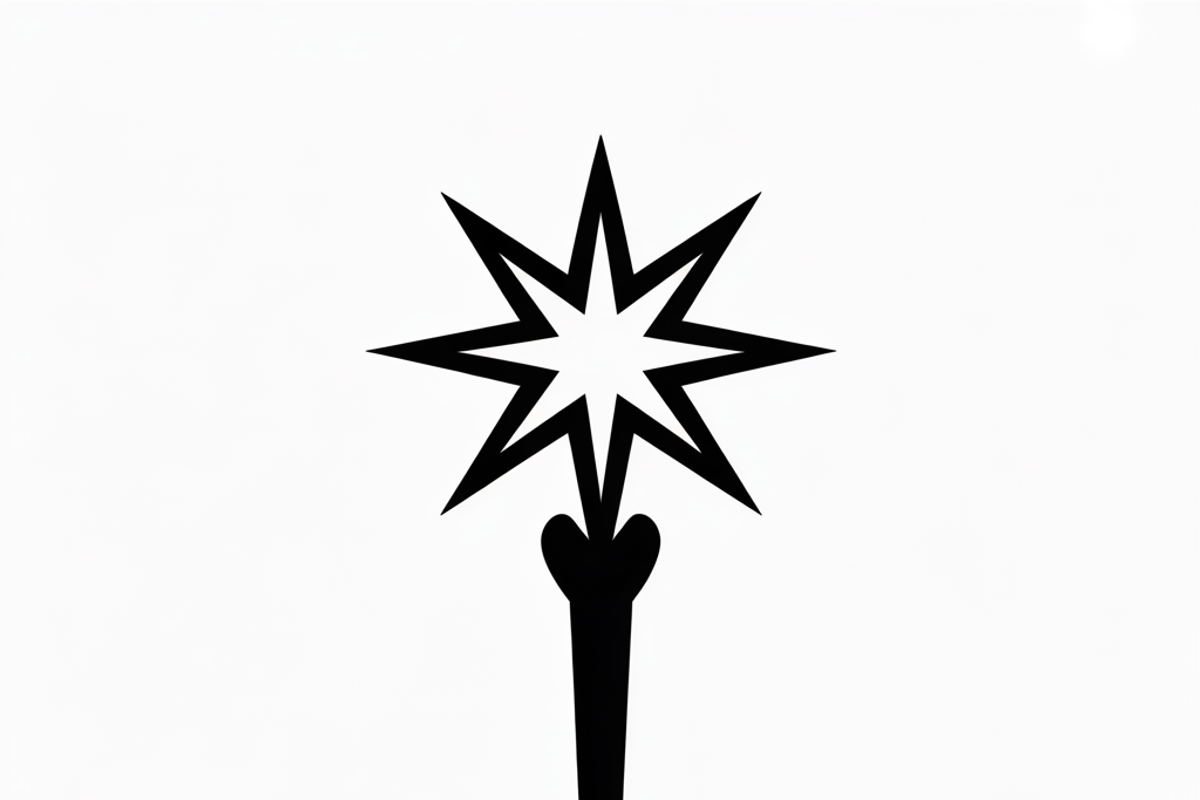 A stylish set of magic wand vector, an Illustration by Amazin_art (Photo 24 of 41)