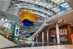 Terminal 1 of Incheon International, an Architecture Photo by Leonid Andronov