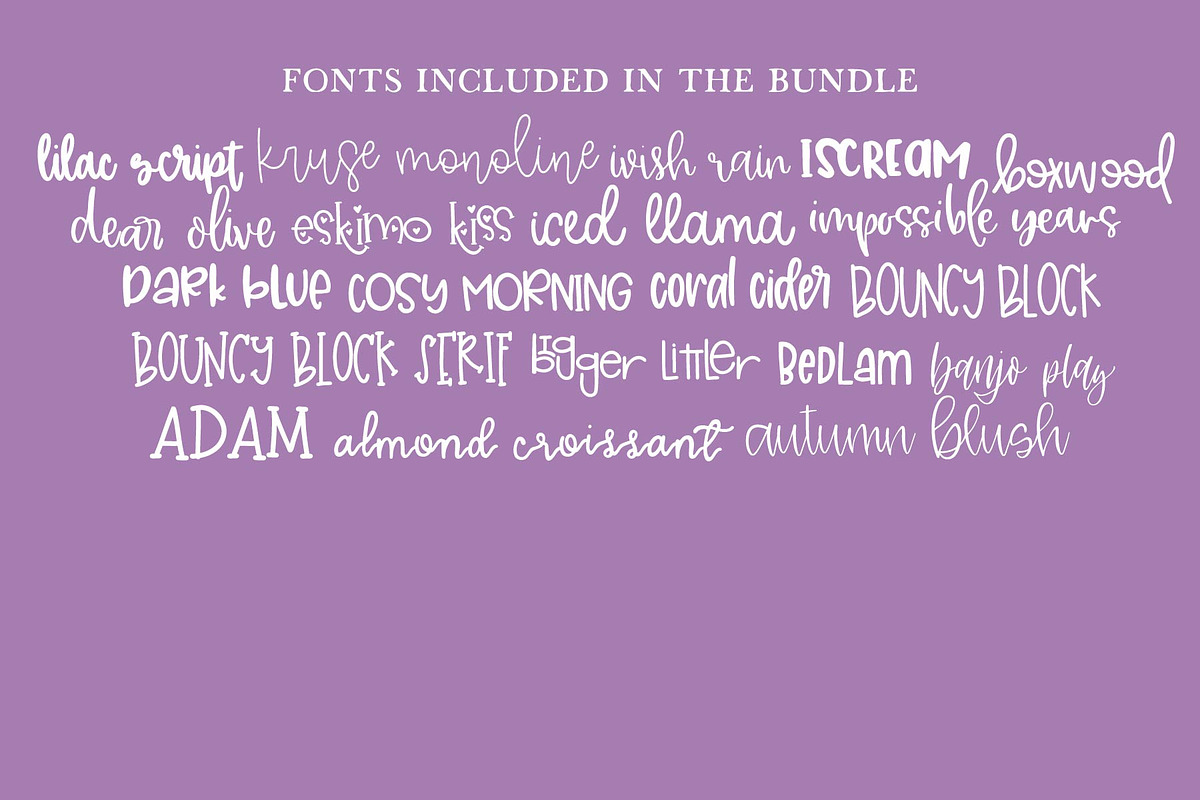 buy the store bundle, a Font by OnTheSpotStudio (Photo 2 of 7)