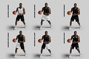 6 Basketball Jersey Mockups, a Shirt Mockup by Grow Design Craft Studio (Thumbnail 5 of 7)
