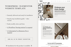 Tamika Wordpress Theme