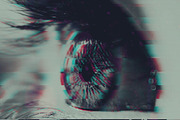 Glitch effect - Photoshop effect, a Layer Style Add-On by Makestudio (Thumbnail 1 of 6)