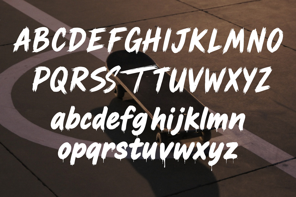 Streetfury Urban Brush Font, a Script Font by Art StoreID (Photo 7 of 10)