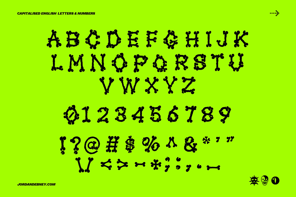 GRAVEYARD Font, a Blackletter Font by Jordan Debney Art (Photo 2 of 4)