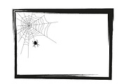 Frame with a web and a spider., an Illustration by Tanysl (Thumbnail 3 of 4)