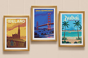 Travel Posters. Part 4., an Illustration by Red Monkey (Thumbnail 4 of 12)