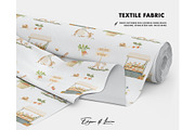 Mama bunny market rabbit pattern, a Pattern Graphic by Milatoo (Thumbnail 4 of 4)