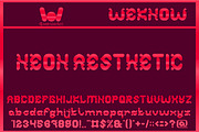Electro Pop font, a Font by weknow (Thumbnail 5 of 8)