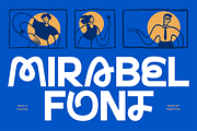 Mirabel - Playful & Dynamic Font, a Font by Pekotype (Thumbnail 1 of 15)