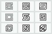 Minimalist Geometric Logo Collection, a Branding & Logo Template by Vectorium Studio (Thumbnail 2 of 2)