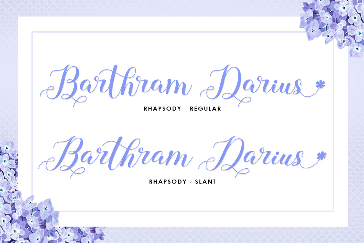 Rhapsody, a Script Font by Rotterlab Studio (Photo 6 of 10)