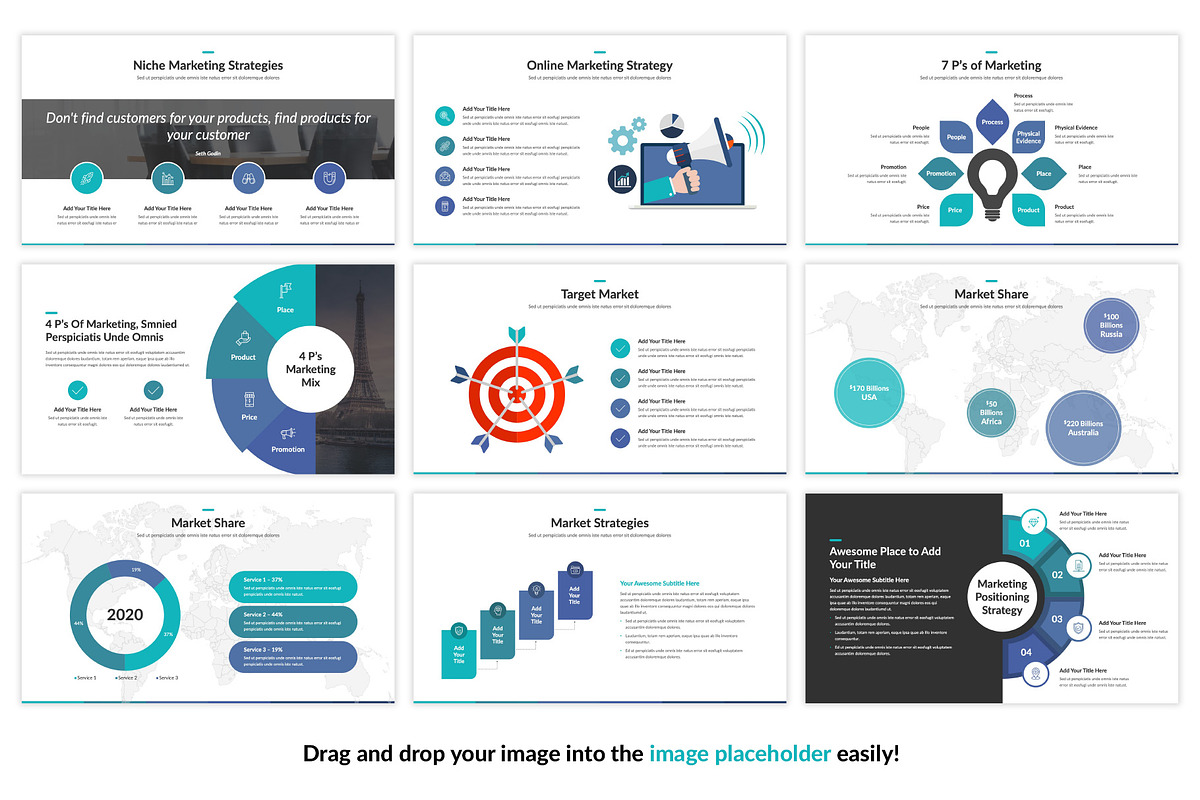 Marketing Plan PowerPoint Template, a Presentation Template by SlideBunny (Photo 13 of 30)