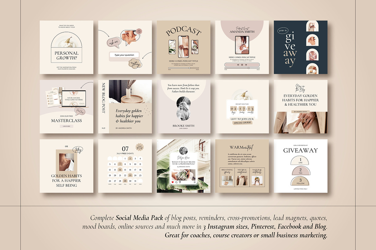 4 in 1 Course Creator Bundle CANVA, a Magazine Template by Mirazz (Photo 41 of 50)