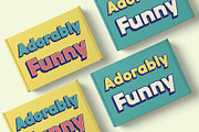 Derian 3D, a Sans Serif Font by Craft Supply Co. (Thumbnail 7 of 8)