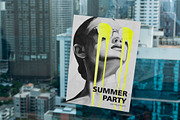 Poster Mockups Summer Party, a Print Template by Dikarte.Store (Thumbnail 4 of 9)