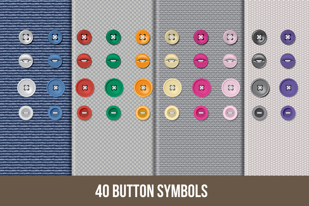 Stitches & Buttons Brush, a Brush Add-On by Industrial Artworks (Photo 4 of 5)