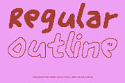 CS Barnaby Pixel, a Handwritten Font by Craft Supply Co. (Thumbnail 3 of 8)
