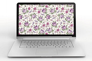 Set Seamless Flowers Roses Chamomile, a Pattern Graphic by Vintage (Thumbnail 13 of 13)