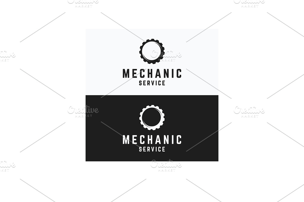 Creative automotive gear logo templa, a Branding & Logo Template by LOGOCREATIVE