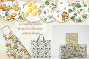 Honey watercolor collection, a Food Illustration by Pegion art shop (Thumbnail 10 of 13)