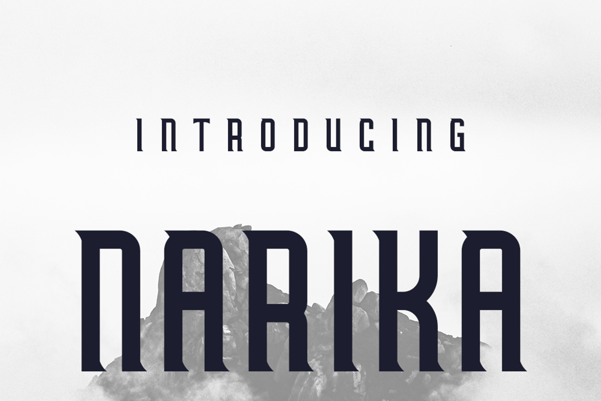 Narika, a Sans Serif Font by lelevien (Photo 5 of 5)