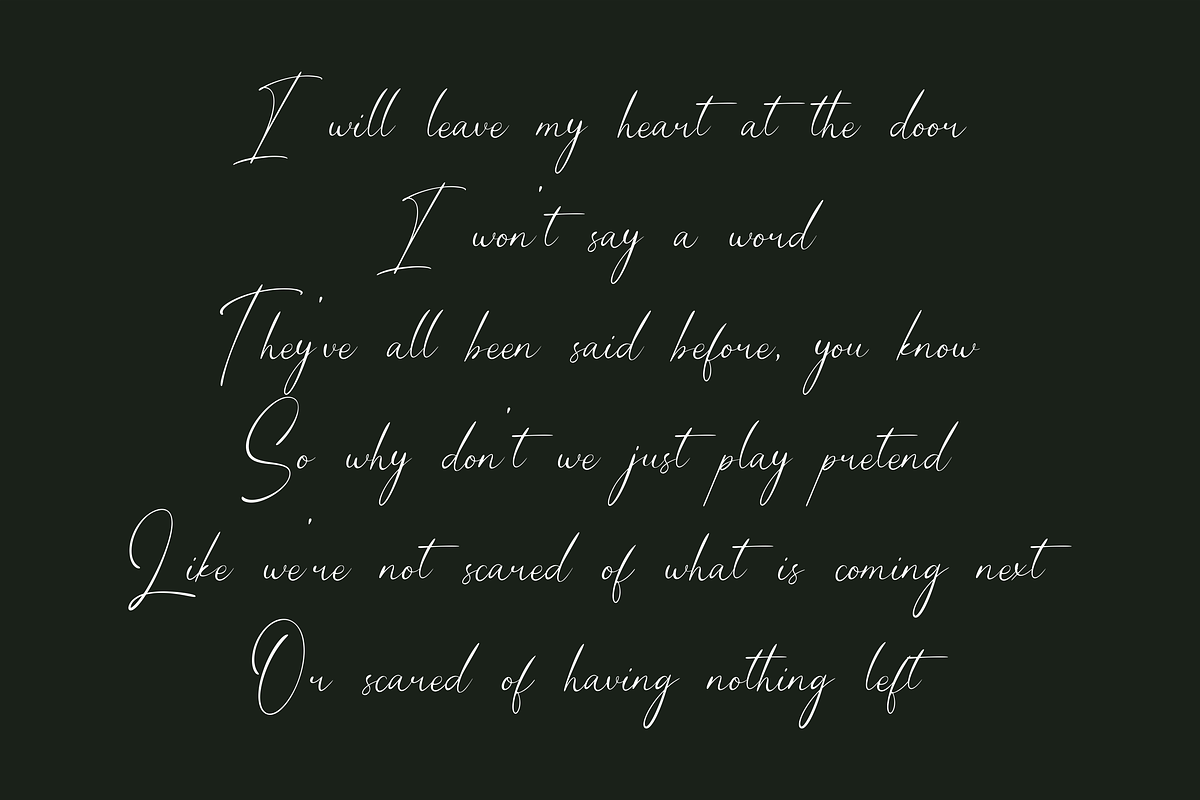 Wollonita, a Script Font by Essentials Studio (Photo 3 of 5)