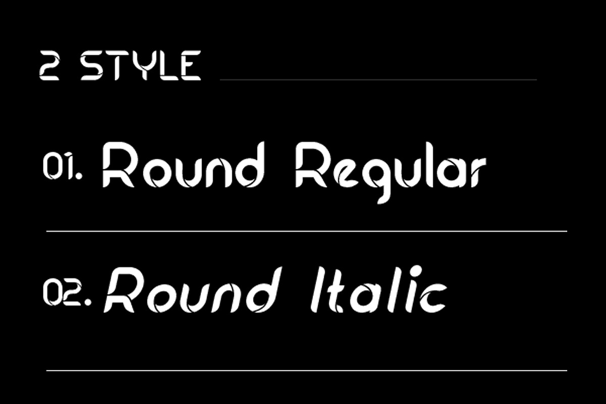 Round Font, a Script Font by MRI STUDIO (Photo 4 of 4)